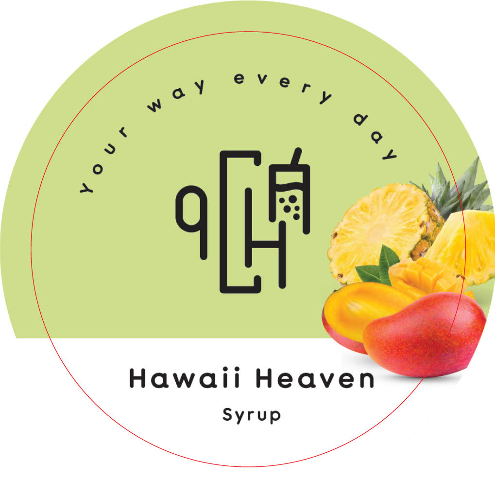 Hawaii Heaven Syrup (Mango & Pineapple)