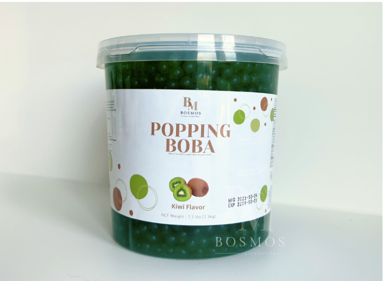 Kiwi Popping Boba 4 X 3.3KG