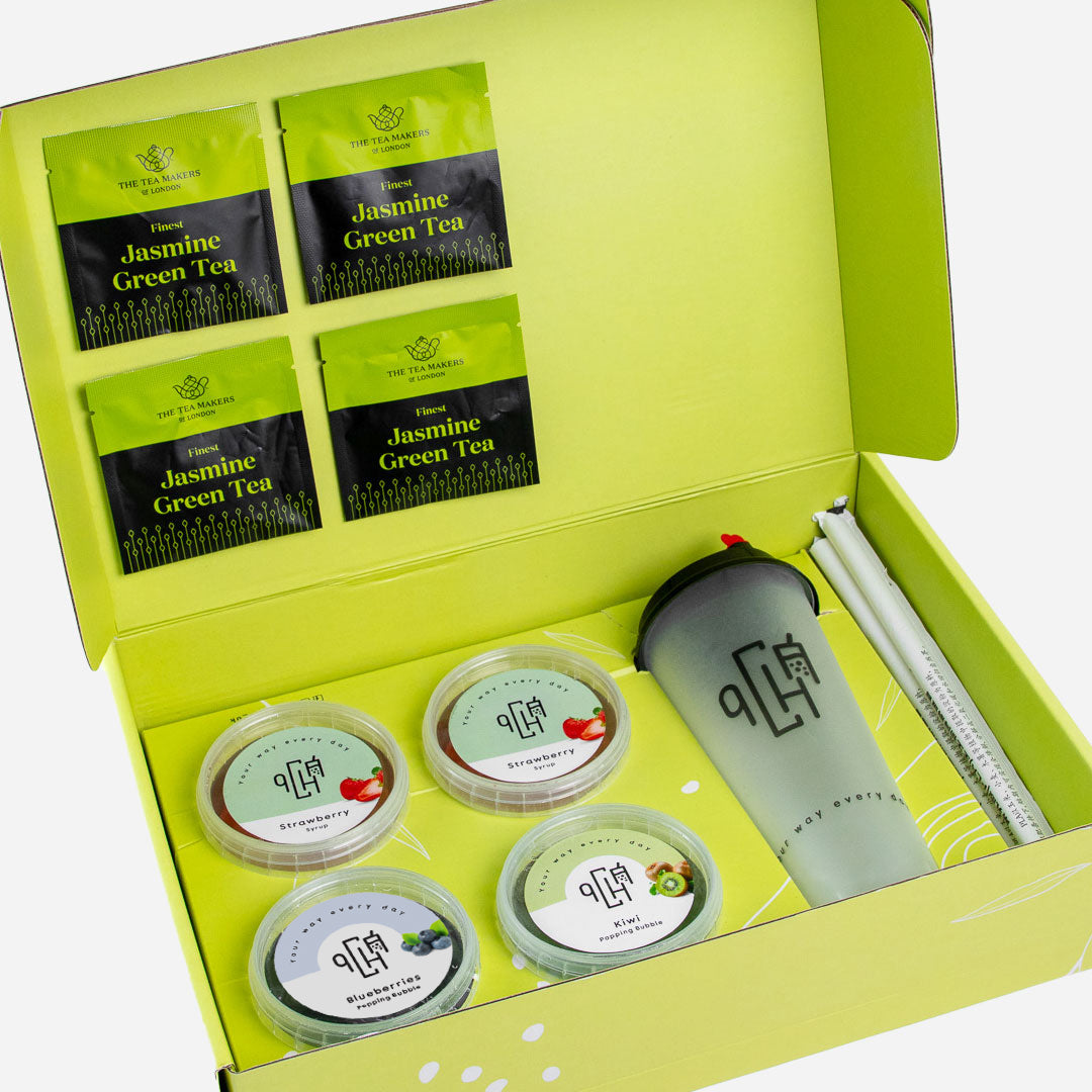 Strawberry Bubble Tea Set Kit