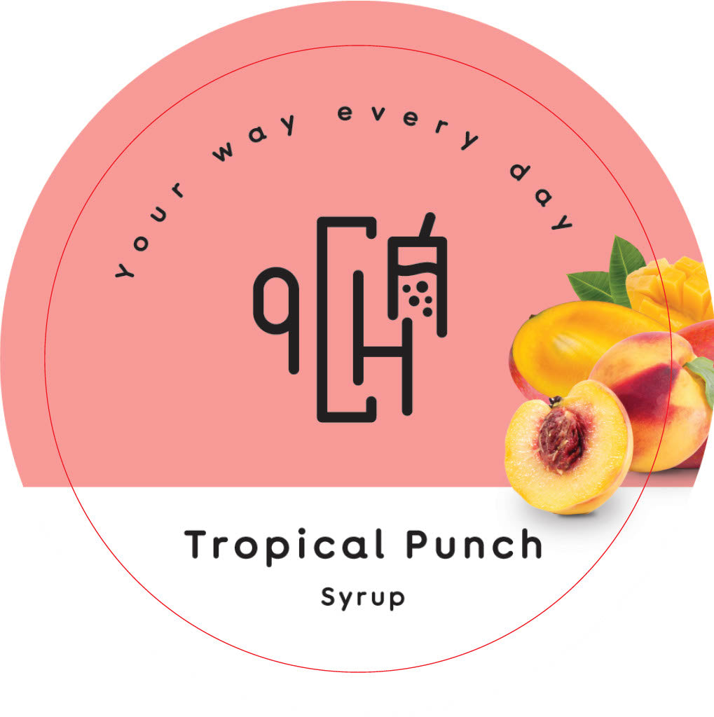 Tropical Punch Syrup (Peach & Mango)