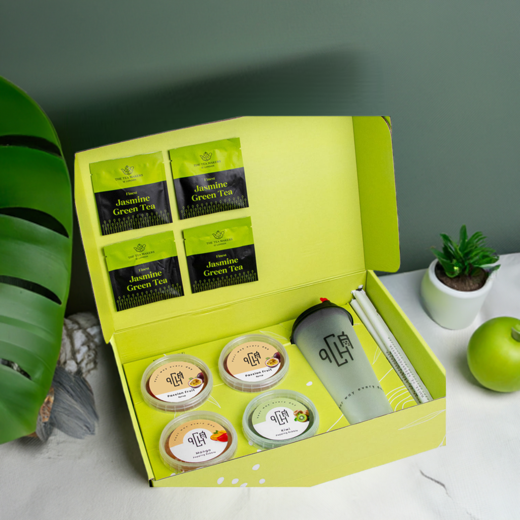 Passion Fruit Bubble Tea Set Kit