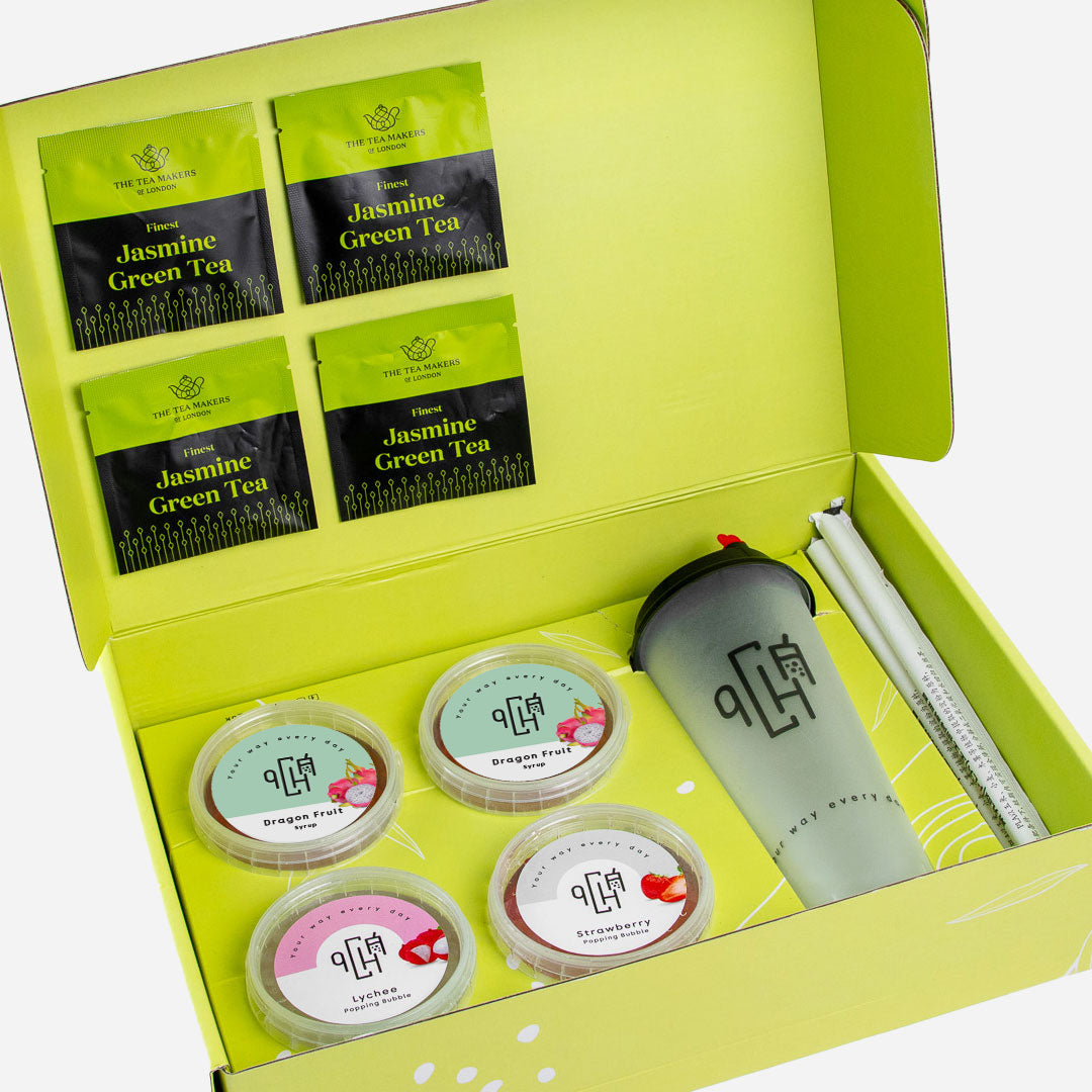Dragon Fruit Bubble Tea Set Kit