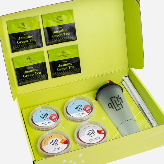 Pink Lady Bubble Tea Set Kit