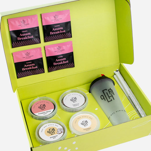 Pumpkin Spice Milk Tea Set Kit