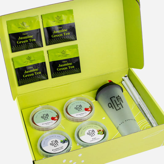 Strawberry Bubble Tea Set Kit