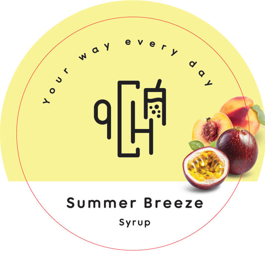 Summer Breeze Syrup (Passion & Peach)